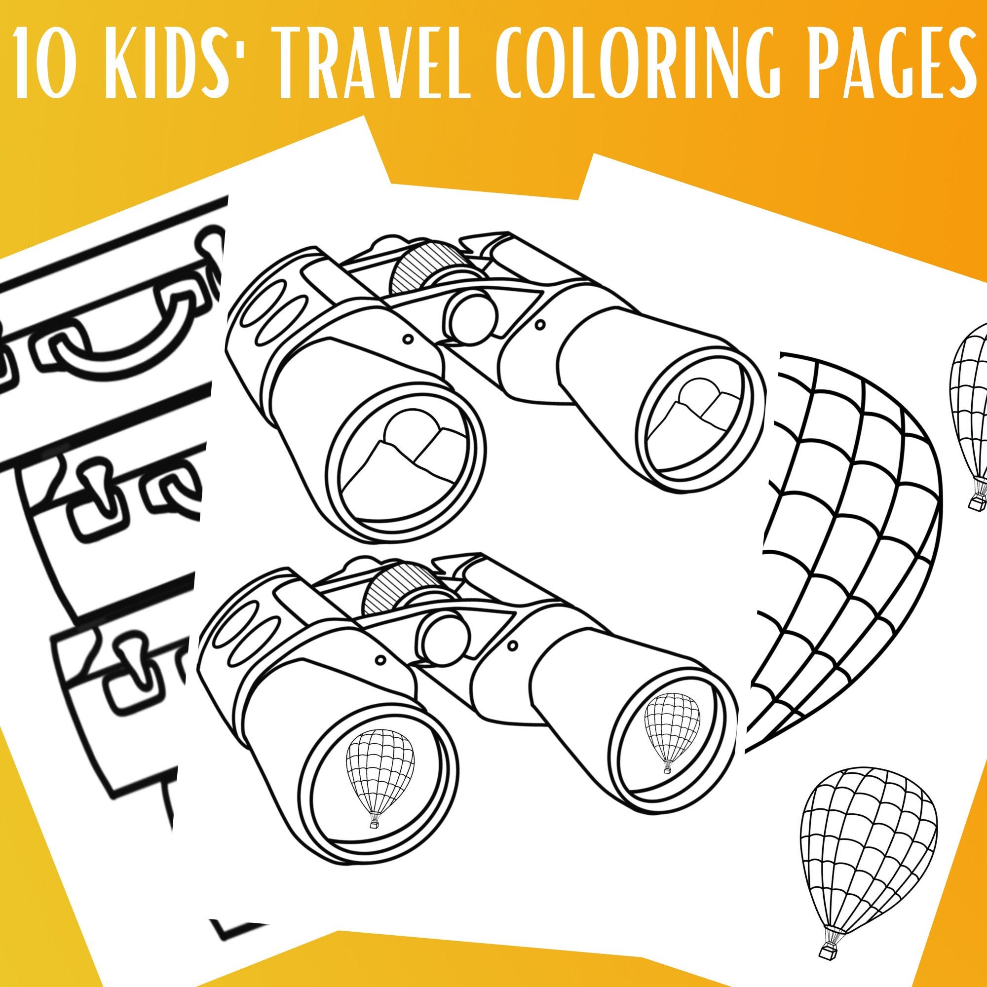 trip coloring sheets