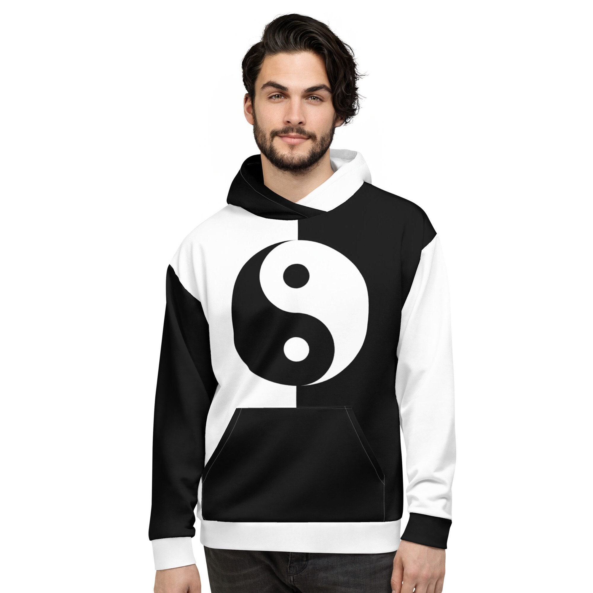 Yin Yang Hoodie - Etsy