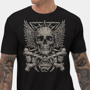 Skull Shirt | SKULL & THORNS Short Sleeve T-Shirt