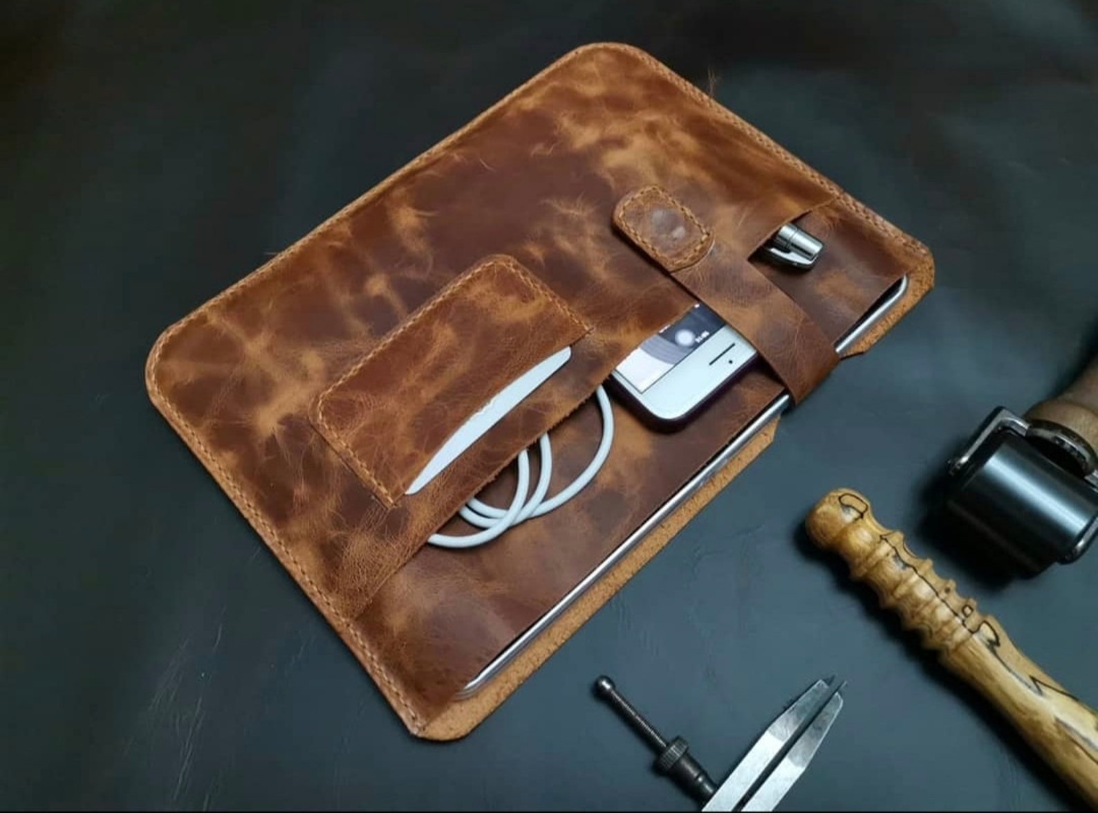 Perfect Leather Organizer for İpad Air 10.9 Organizer Etsy