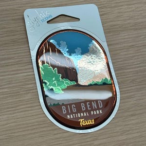 Big Bend National Park Decal