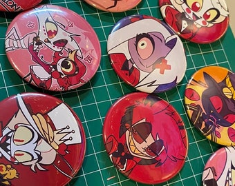 Hazbin Hotel | Buttons