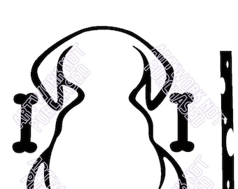 Dog Wagging Tail Rear Window Decal - Etsy