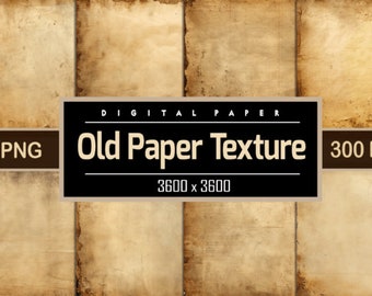 Old Paper Digital Wallpaper Textures Printable Graphics Boho Retro Themed Designs Use for Scrapbooking Junk Journal Pages Gift Wrap