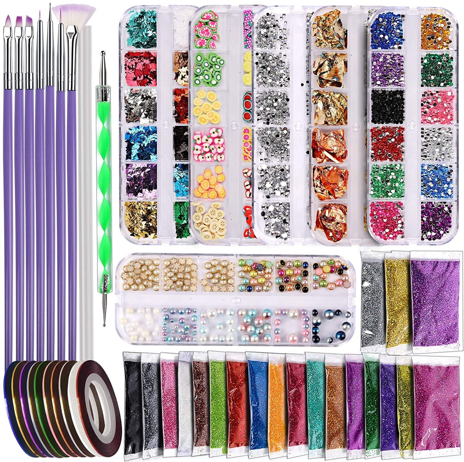 Nail Art Addict Kit EVERYTHING You Need in A Nail Art Kit - Etsy