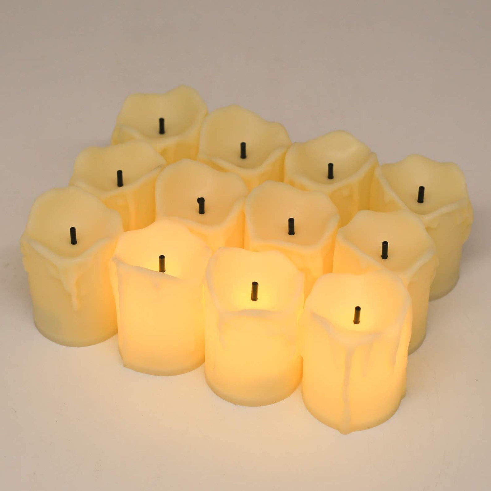 Flameless Candles LED Flameless Votive Candles Battery Etsy