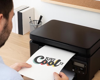 Matte White Printable Vinyl Sticker Paper: Waterproof, Quick Dry - 30 Sheets