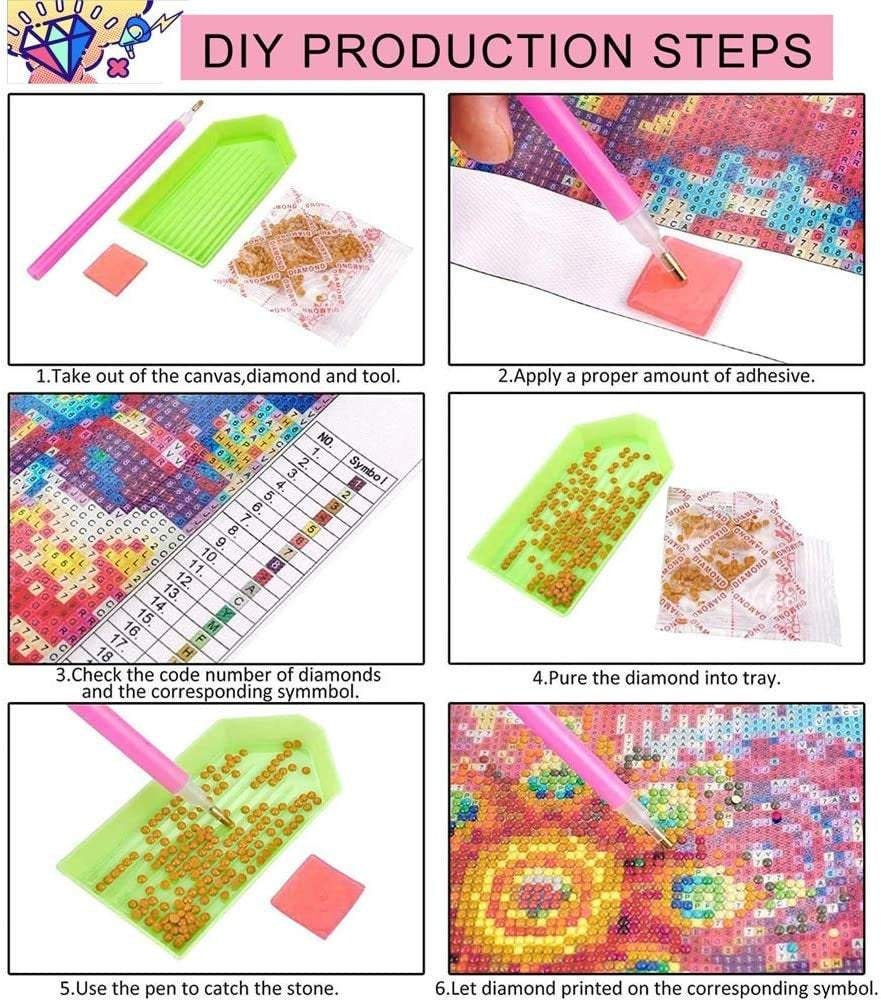 DIY 5D Diamond Painting Kit Completo, Fiore bianco Fai Da Te Grandi Dimensioni Pittura Diamante Painting By Numbers Strass Ricamo a Punto Croce Craft Arts kit, Mosaico Home Wall Decor 45x90cm HU-3932