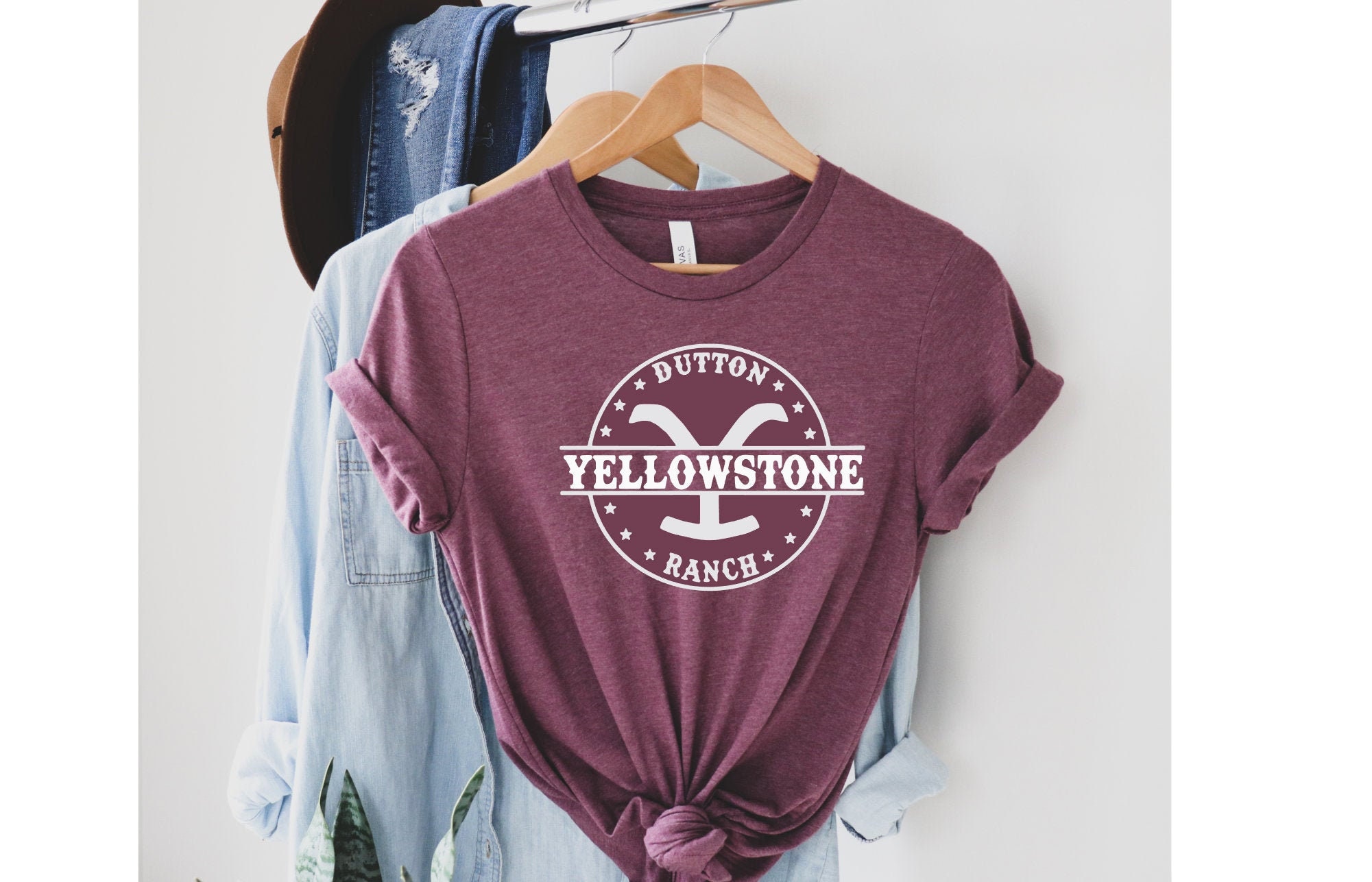 Yellowstone Shirt, Cowboys Shirt, Yellowstone Dutton Ranch Shirt, Yel…