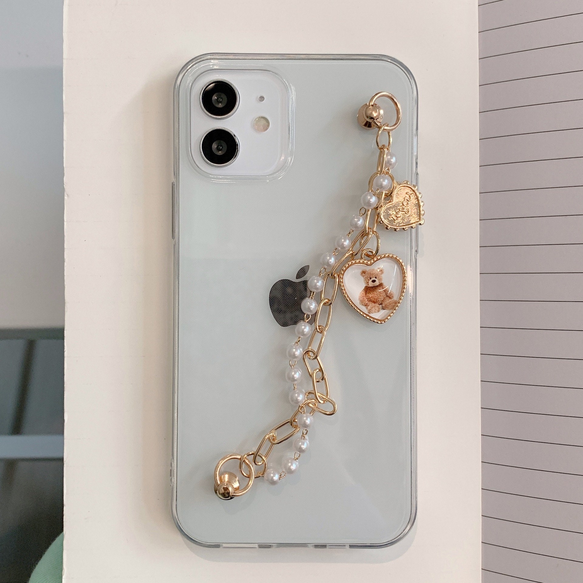 IPhone Charm con iPhone 12 Pro Max Funda iPhone 11 caja TPU Etsy