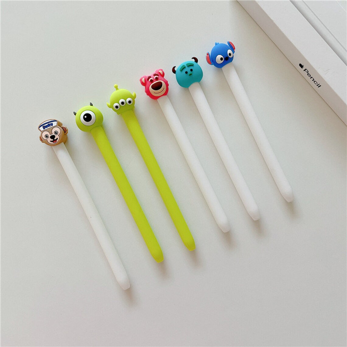 Apple Pencil Case Skin Cute Cartoon Design Apple Pencil Case Etsy
