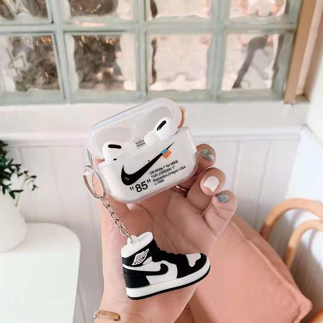 Nike x OffWhite AirPods Case Cover mit Lanyard/Strap Skin Etsy