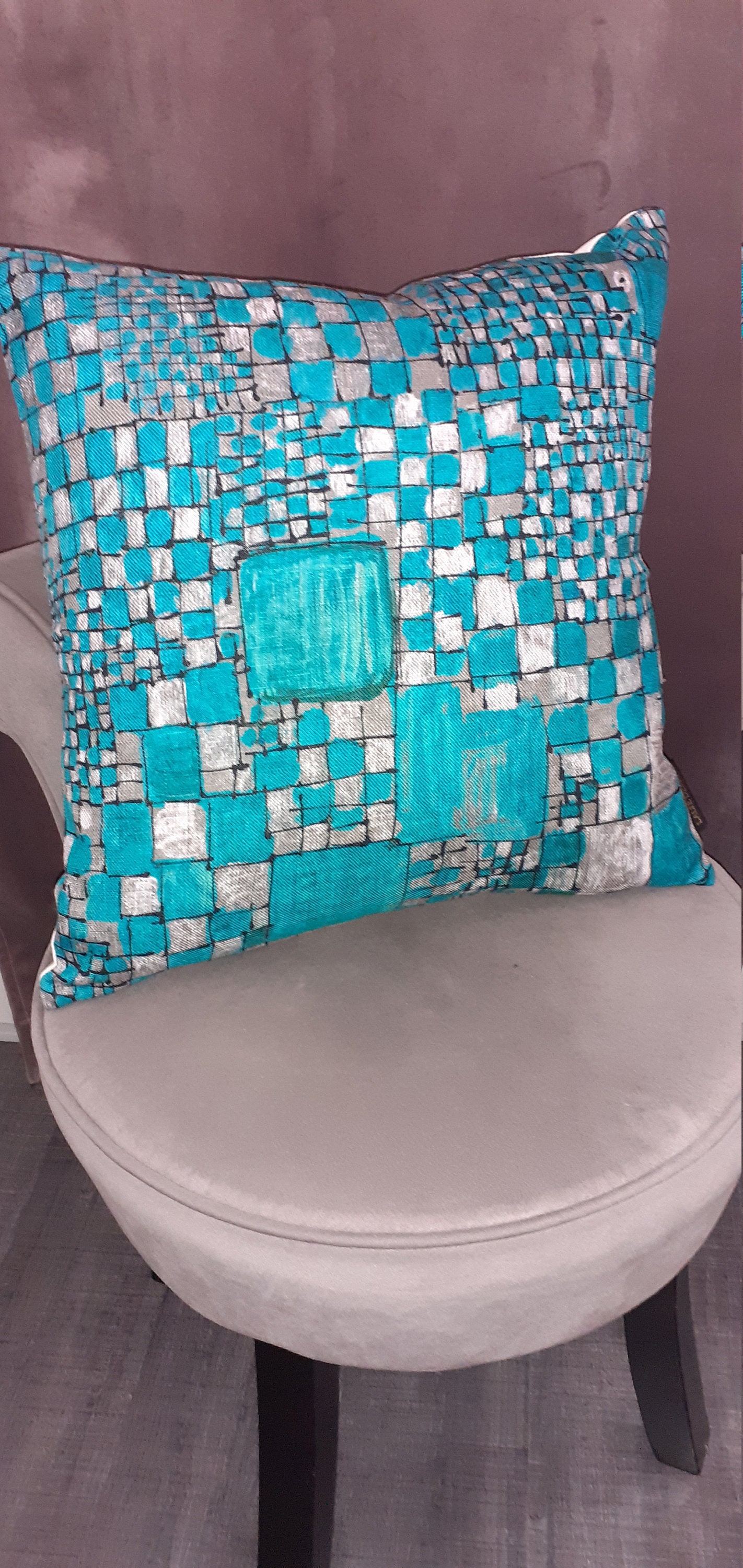 Housse de Coussin Rubiscube
