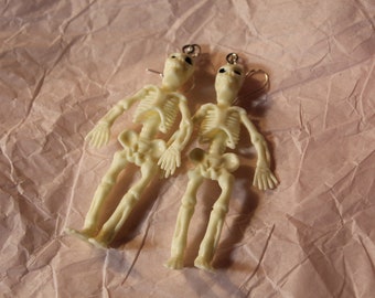 Skeleton earrings