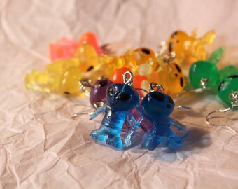 Dangle Alien Earrings