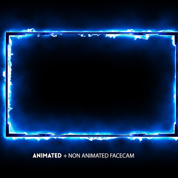 Twitch Overlay - Animated Webcam Facecam GameCam Overlay