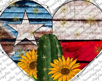 Texas flagga hjärta png, Texas png, västerländsk, Texas TX png, TX, digital nedladdning, sublimering, utskrivbart konstverk, digital fil, västerländsk png