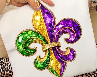 Rhinestone Mardi Gras, Mardi Gras  Fleur De Lis Png,Mardi Gras Varsity Png,Louisiana Png,fleur de lis Png, Mardi Gras Shirt png,Fleur De Lis