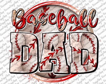 Baseball Dad, Baseball Clipart, Transparent PNG file for sublimation, Baseball Dad Png, Baseball Shirt Design, Baseball Dad png,Dad Baseball
