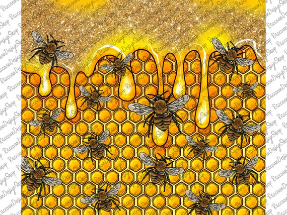 Bee gnome tumbler sublimation – PeachyCoDesigns