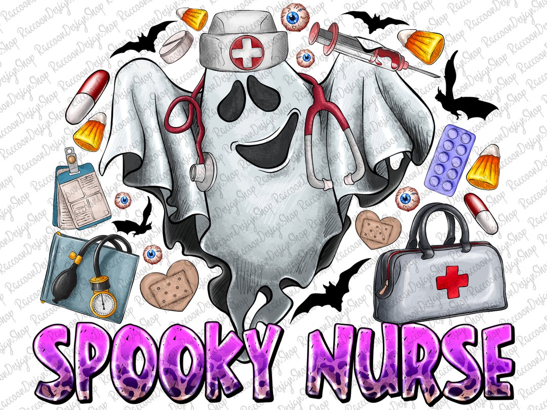 Nurse Spooky Pngnurse Png Nurse Halloween Png Nurse Png - Etsy