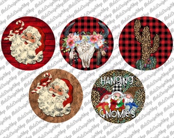 Paquete de plantillas de posavasos para coches, diseño navideño en formato PNG, imágenes prediseñadas, descarga digital instantánea, diseño para sublimación navideña.