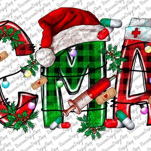 CMA Png, Nurse Christmas png, Merry Christmas, Nurse Png, Stethoscope Png,sublimation design,Christmas sublimation designs digital