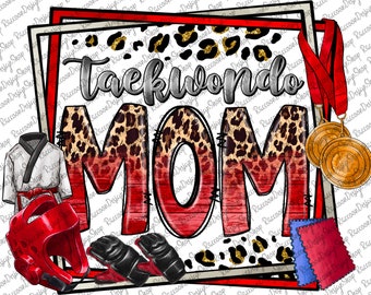 Descarga de diseño PNG de mamá de taekwondo para sublimación, mamá occidental PNG, Día de la Madre PNG, mamá deportista PNG, vida de mamá PNG, descarga de diseños para sublimación