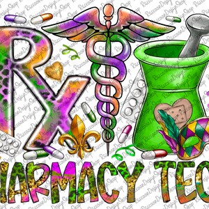 Pharmacy Tech Png,Pharmacy Technician Png,Fat Tuesday,Fleur De Lis, Pharmacist Mardi Gras png,Fleur de Lis Png,Sublimation Designs Download