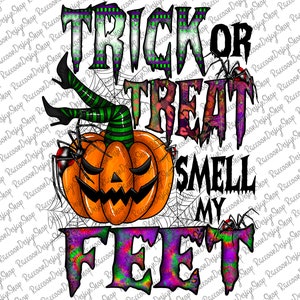 Trick or Treat Png, Halloween PNG Design, Halloween Design, Pumpkin Png, Brushstrokes Png, Sublimation Designs Downloads, Halloween Png