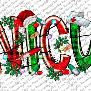 NICU Png, Nurse Christmas png, Merry Christmas, Nurse Png, Stethoscope Png,sublimation design,Christmas sublimation designs digital