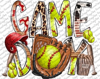 Game Day Softball, Tis the Season Softball,Softball Mom,Softball Clipart,Transparent PNG file for sublimation,Softball Mama Png,Game Day png