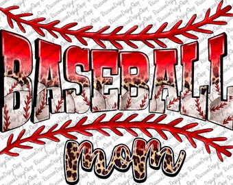 Baseball Mom, Baseball Clipart, Transparent PNG file for sublimation, Baseball Mama Png, Baseball Shirt Design, Baseball Mom png, Baseball