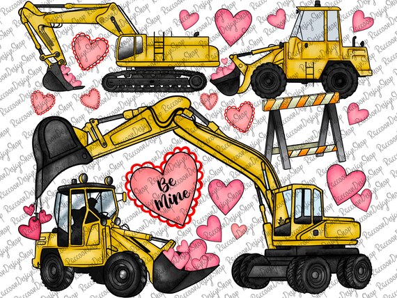 Valentine'S Farm Animals Truck PNG Valentine Clip Art - Etsy Ireland