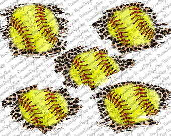 Softball Leopard Patch, Softball Patches Sublimation Png Bundle, Leopard Softball Png, Softball Png Bundle,Leopard Softball Png,Softball Png