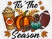 Tis the season png, Football PNG, Fall PNG, Leopard Pumpkin PNG,season png,Football sublimation design,Fall sublimation design, Pumpkins png 
