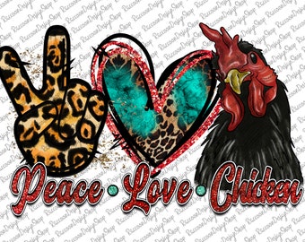 Frieden, Liebe Hühner Png, Hühner Bauer, Sublimation Clipart, Sublimation Download, Hühner Bauer Sonnenblume Png, Huhn Png, Hühner