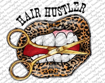 Hair Hustler Png, Hair Hustler, Hair Therapy, hair stylist sublimate download, Peace love Barber, Stylist, Sublimation Design Downloads