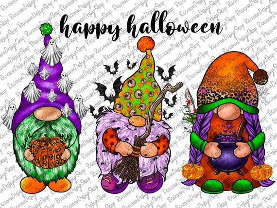 Halloween PNG, Halloween Gnomes PNG, Halloween Clipart, Sublimation Design, Gnome, Halloween Designs, Digital File, Download,Halloween Gnome