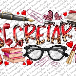 Secretary png Sublimation Design Download, Office Team png, Western secretary png, Secretary Life png, Sublimate designs download