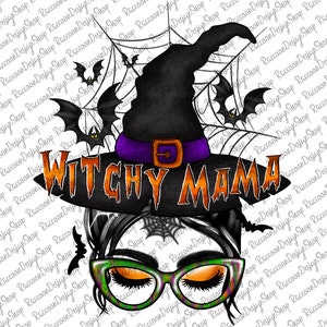 Witchy Mama png, Halloween, Halloween Sublimation, Sublimation Designs Downloads, Halloween, Halloween Png, Witchy Mama