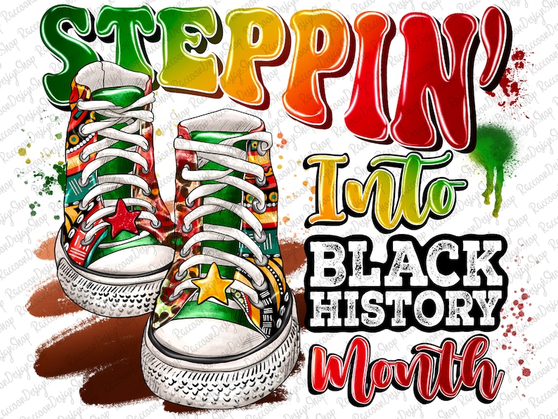 stepping into black history month png design download,Juneteenth png,black lives matter png,Juneteenth 1865 png,sublimate design download image 1