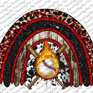 Rainbow Baseball png, Baseball Sublimation Design, Baseball Clipart, Baseball digital file , Baseball printable, sport team, hand drawn