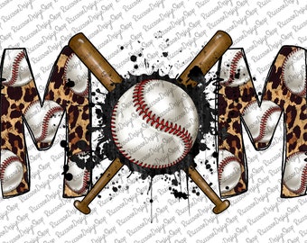 Baseball Mom, Baseball Clipart, Transparent PNG file for sublimation, Baseball Mama Png, Baseball Shirt Design, Baseball Mom png, Baseball