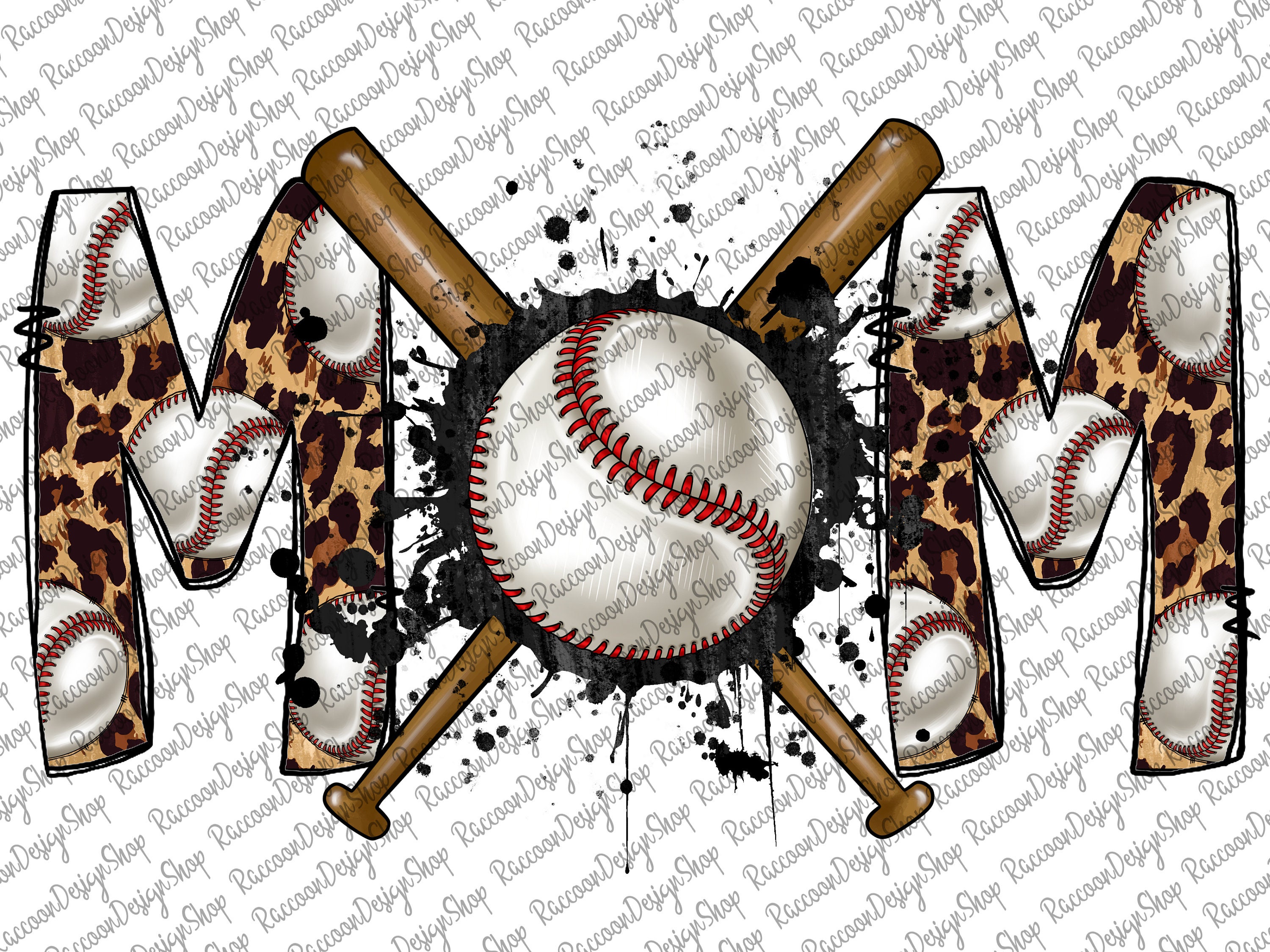 Baseball Mom Baseball Clipart Transparent PNG File for - Etsy