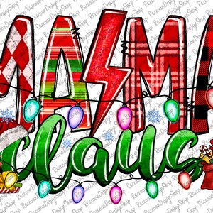 Mama Claus Png Sublimation Design, Merry Christmas Png, Christmas Mama Png, Glitter Mama Claus Png, Christmas Png,Mama Png, Digital Download