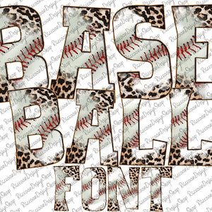 Paquete de letras del alfabeto de béisbol PNG, letras de garabatos de deportes de béisbol, garabatos del alfabeto dibujados a mano, diseños de conjuntos de sublimación alfa PNG, béisbol