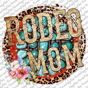 Rodeo Mom Png Rodeo Sublimation Designs Downloads Rodeo Png | Etsy