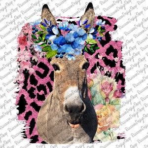 Donkey Watercolor Png, Donkey Watercolor png,  Png, Donkey Girl Png, Donkey,Donkey Clipart,Donkey png, Sublimation Designs Downloads