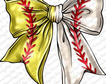 Baseball and Softball Coquette bow Png,Baseball Sublimation Designs,Baseball Sublimation,Softball Bow Png,Baseball Ribbon png,Softball mom